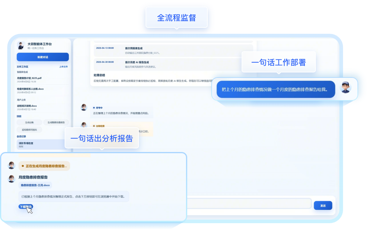“安管通”智能体,一句话实现智慧化监管